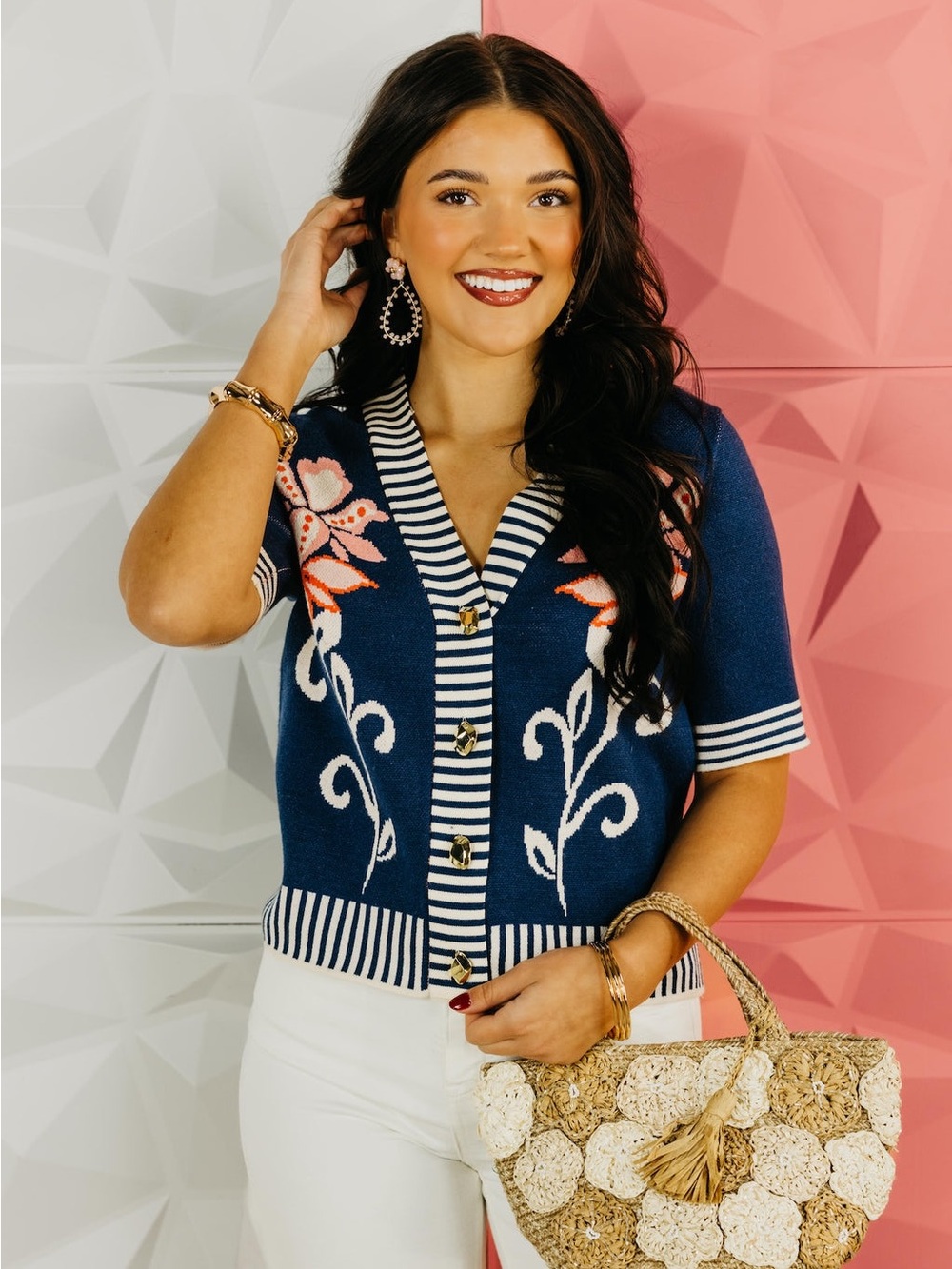 THML Riley Floral Cardigan Top - Picture 2 of 7